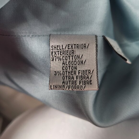 Vintage Women's Nine West Light Blue Jacket Size 12 - Picture 5 of 8